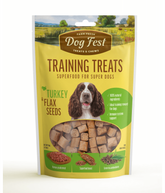 Dog Fest Training Treats Turkey & Flax Seeds 90g